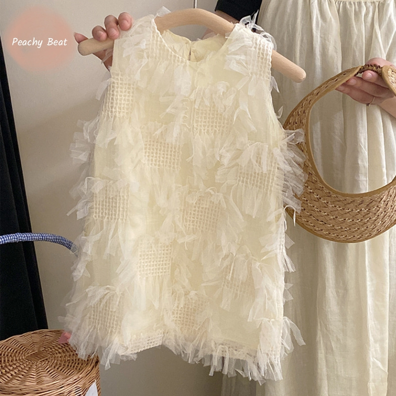 Toddler Girl Tulle Party Dress - Gaun kain Tule anak perempuan, Dress