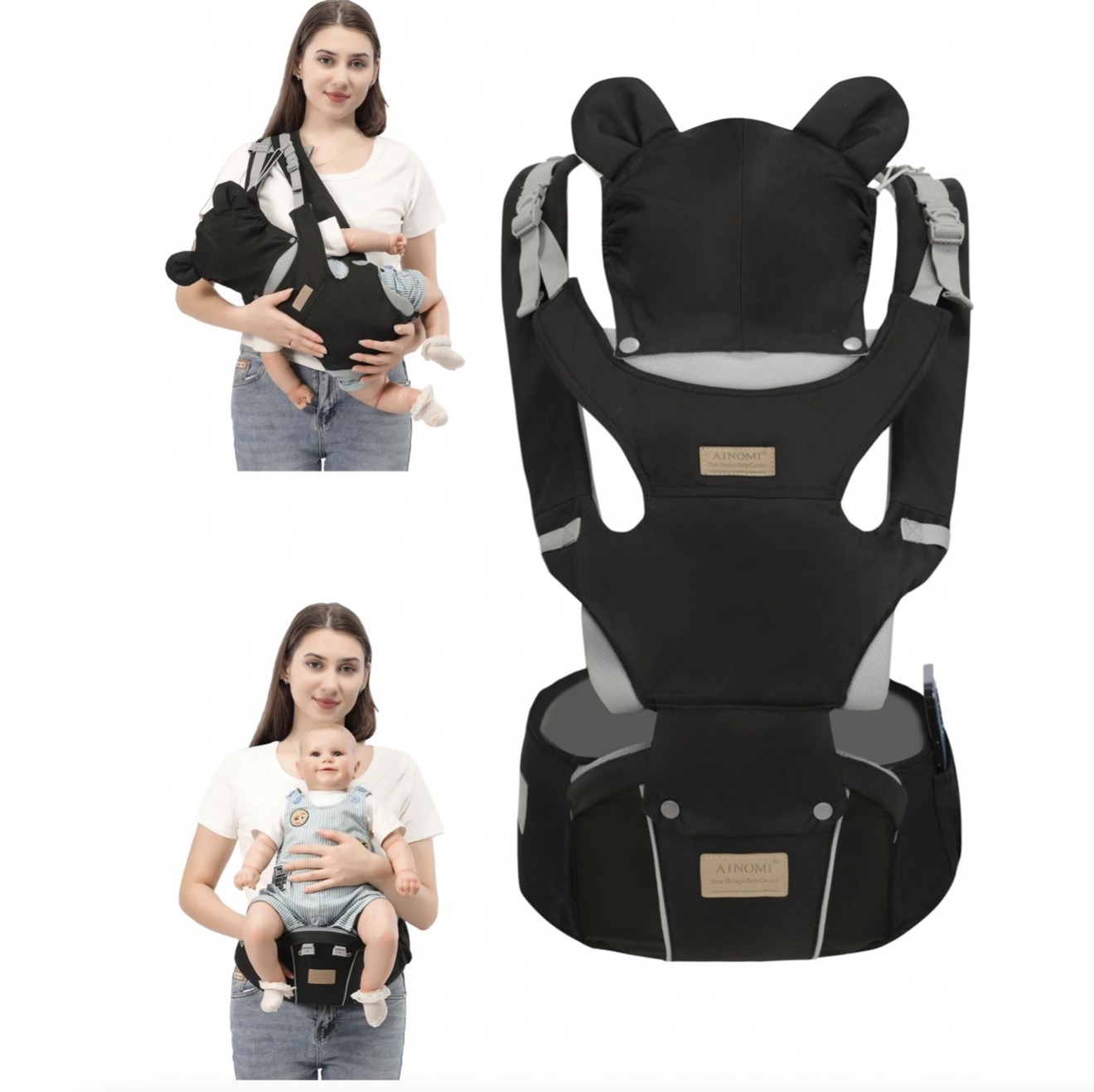 Gendongan Bayi, Gendongan Bayi - Ergonomic Baby Carrier Newborn To Toddler ulasan dan harga