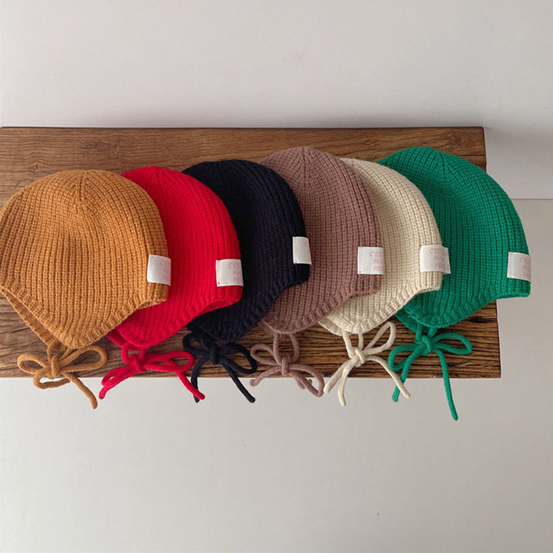 Topi Pelindung Telinga Anak-an - Infant Beanie Hat With Ears ulasan dan harga
