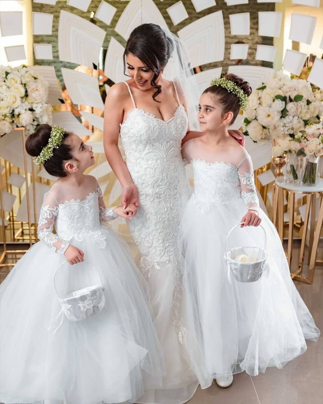Gaun bunga Tulle renda untuk b - Toddler Girl Tulle Party Dress ulasan dan harga