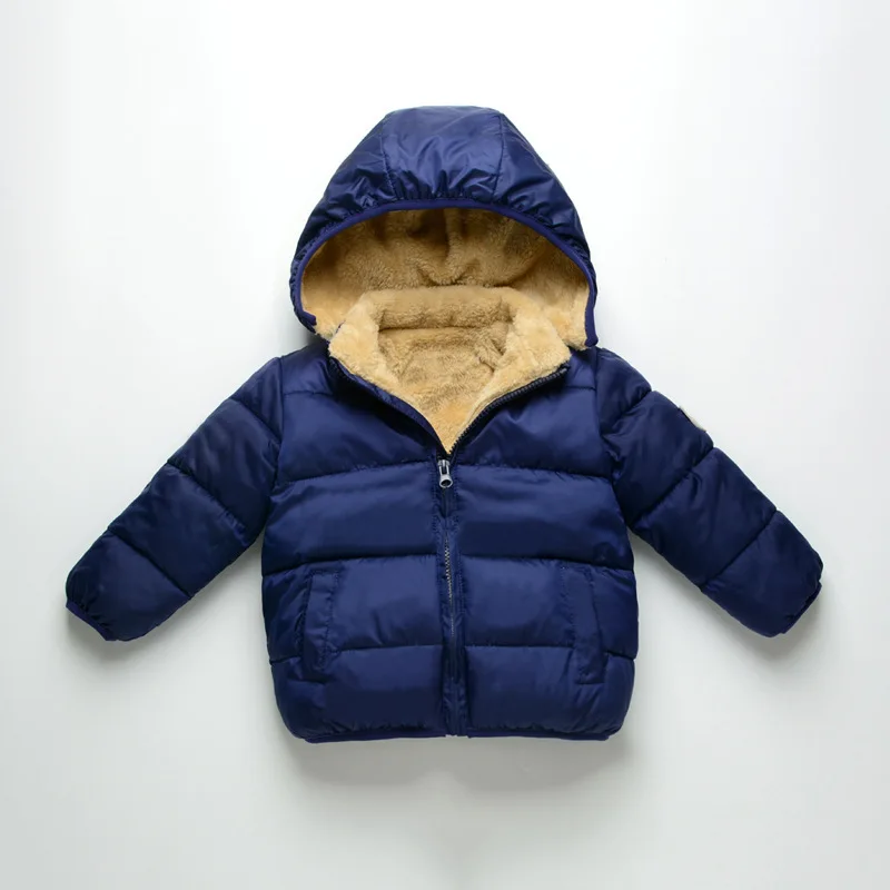 Jaket Tebal Berlapis Bulu Domb - Toddler Boy Winter Fleece Jacket ulasan dan harga