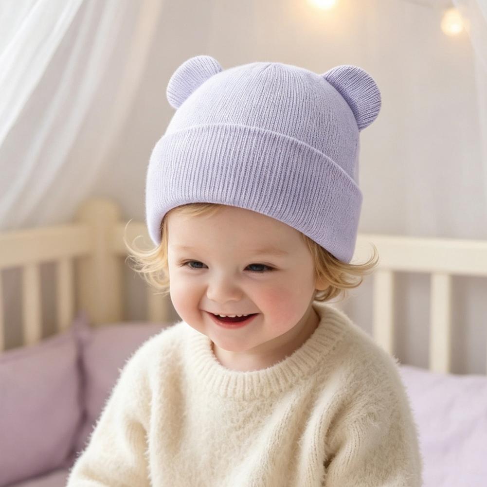 Topi Musim Dingin untuk Bayi,  - Infant Beanie Hat With Ears ulasan dan harga