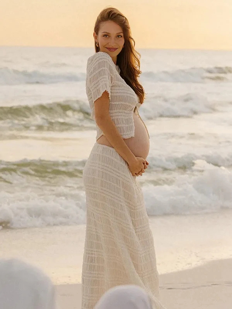 Pakaian Pemotretan Ibu Hamil S - Maternity Wear ulasan dan harga