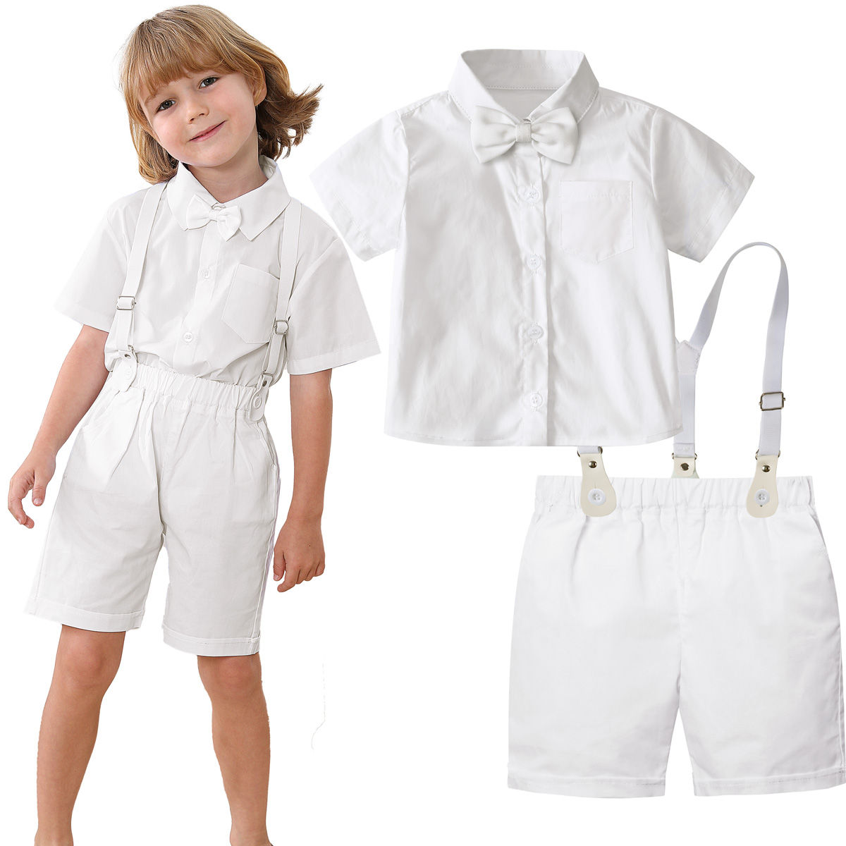 Setelan pembaptisan untuk anak - Baby Boy Suit Set Baptism ulasan dan harga
