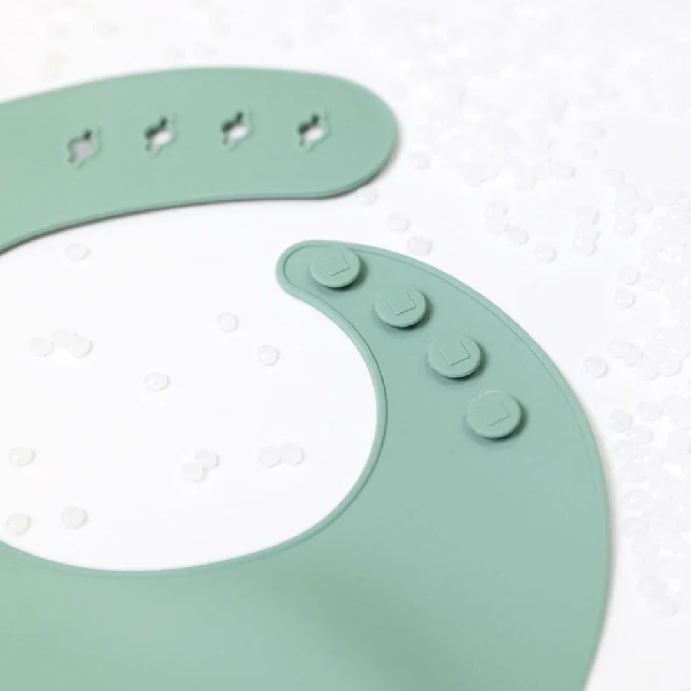 Celemek Bayi Baru Bebas BPA Ta - Waterproof Baby Bibs Silicone ulasan dan harga